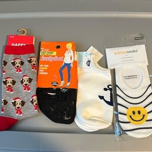 All new socks, various designs and size/shapes